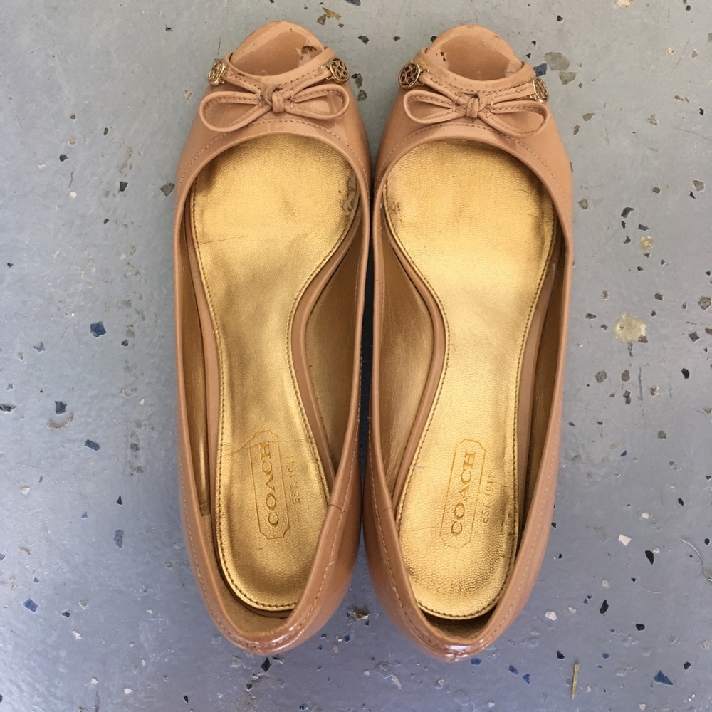 Coach wedge sandals